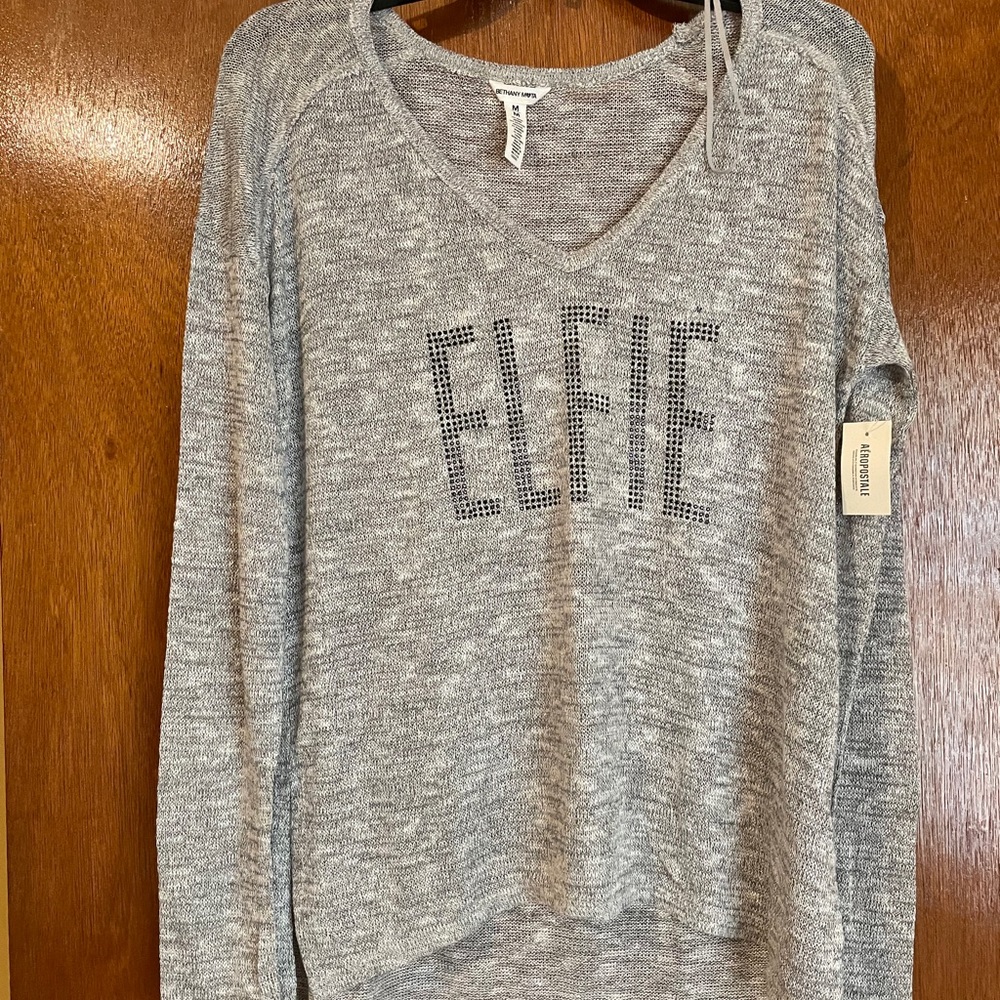 Aeropostale ELFIE sweater. Size: Medium. NEW never worn before with tags